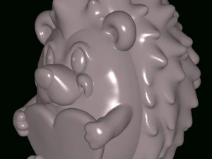Heart Hedgy 3D Model