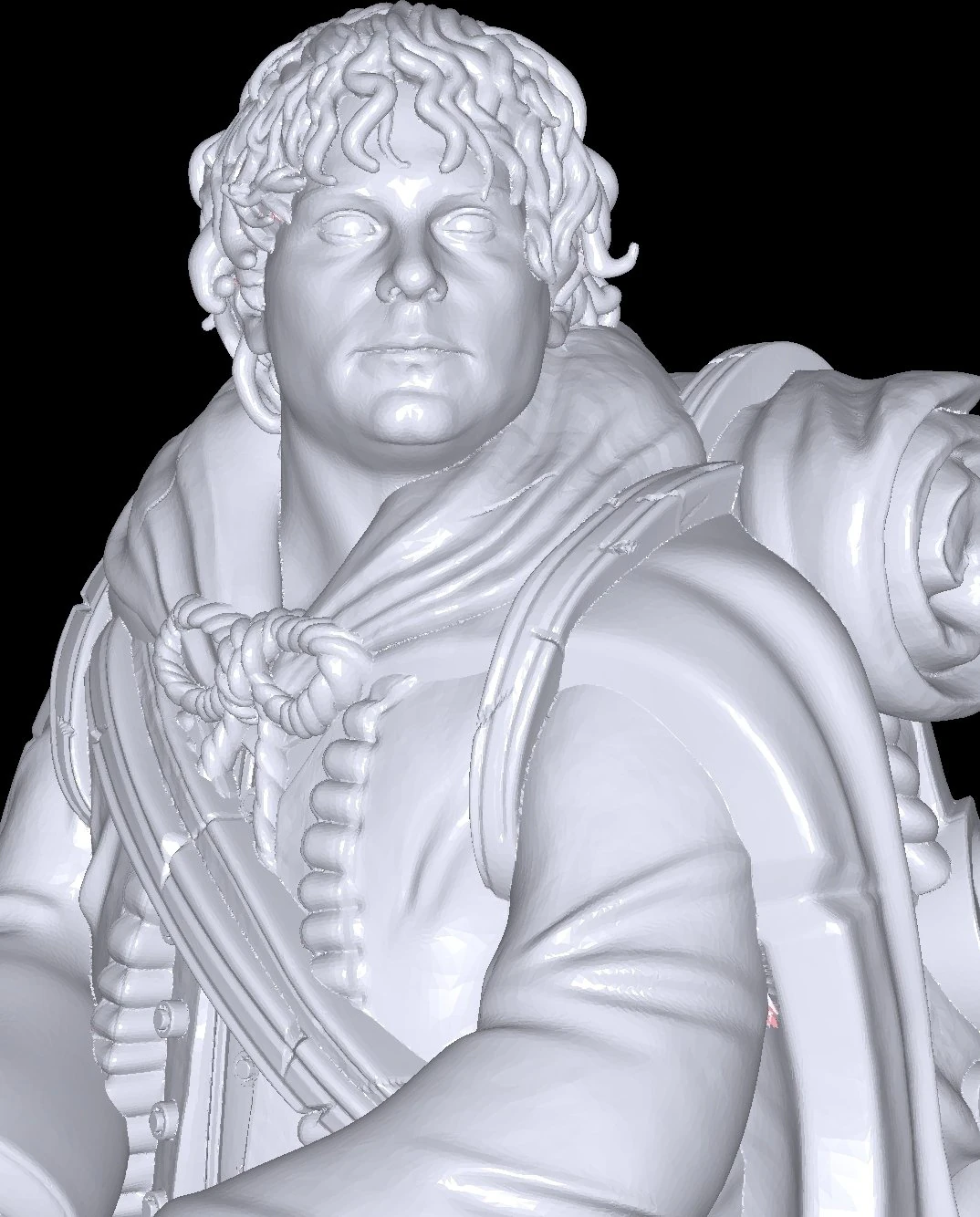 Sammy the Lord of the Rings 3D Model .c4d .max .obj .3ds .fbx .stl .blend 