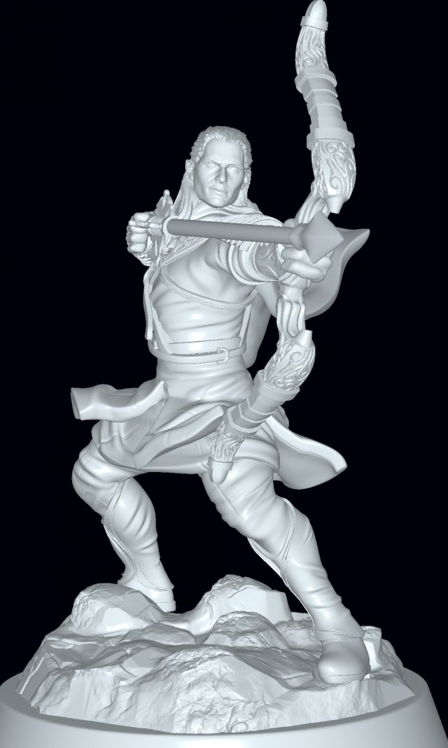 Legolas the Lord of the Rings Modelo 3D .c4d .max .obj .3ds .fbx .stl .blend 