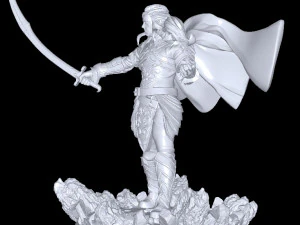 Elrond the Lord of the Rings 3D Model