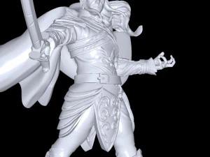 Elrond the Lord of the Rings 3D Model
