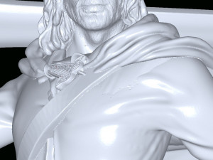 Aragon the Lord of the Rings 3D Model