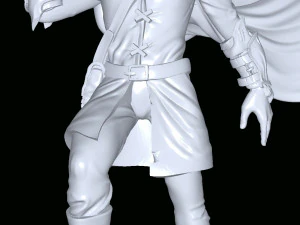 Aragon the Lord of the Rings 3D Model