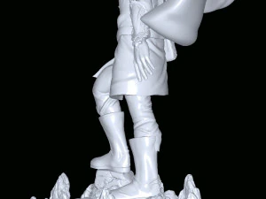 Aragon the Lord of the Rings 3D Model