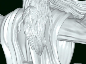 Y&uuml;z&uuml;klerin Efendisi Saruman 3D Model