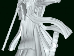 Saruman the Lord of the Rings 3D 模型