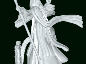 Saruman the Lord of the Rings 3D 模型