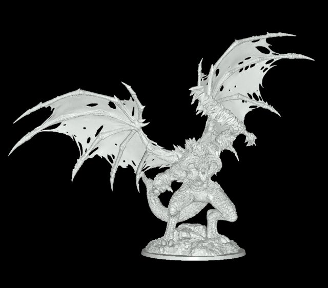 Balrog the Lord of the Rings Modelo 3D .c4d .max .obj .3ds .fbx .stl .blend 