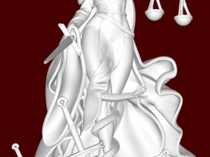 Justicia 3D Model