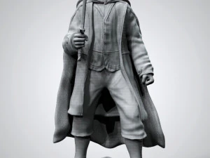 Frodo Baggins Lord of the Rings 3D Model