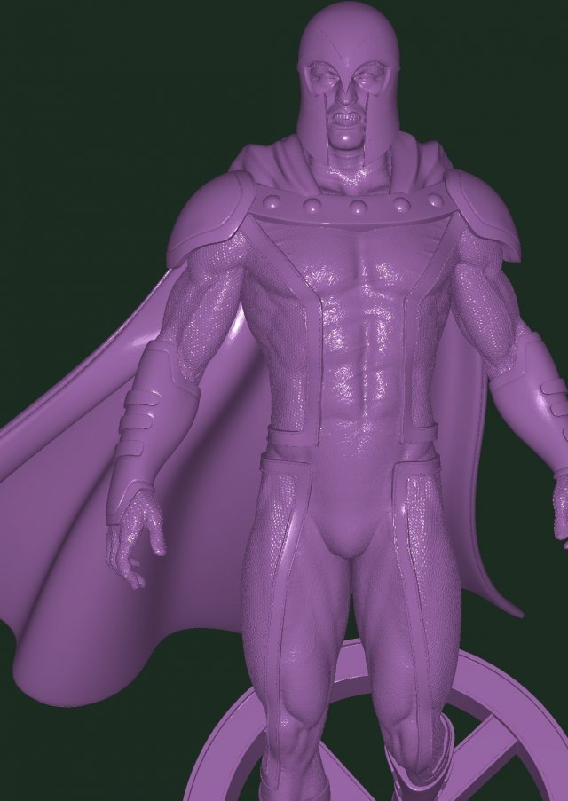 MagnetoXmen Modelo 3D .c4d .max .obj .3ds .fbx .stl .blend 