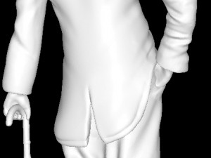 Charlie-chaplin 3D Принт Модель