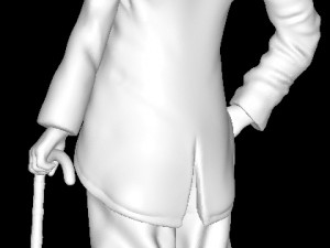 Charlie-chaplin 3D Принт Модель