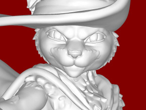 Puss in Boots - Shrek 3D-printmodel