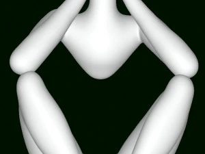 Statue 3D Print Model