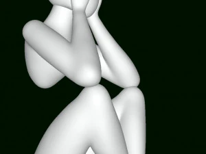 Statue 3D Print Model