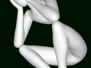 Statue 3D Print Model