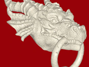 ДраконДверьМолотчик 3D Принт Модель
