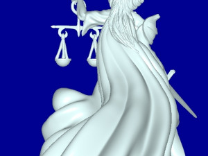 Justicia 3D प्रिंट मॉडल