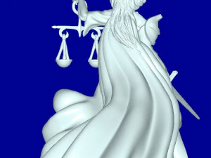Justicia 3D Print Model