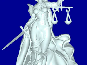 Justicia 3D Print Model