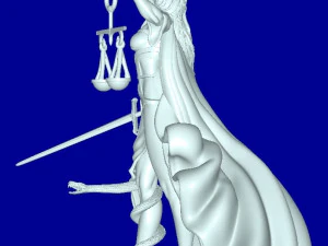 Justicia 3D Print Model