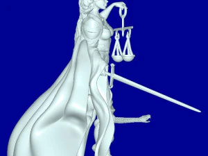 Justicia 3D Print Model