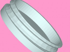 CONEJO DE PASCUAS CON TAPA 3D 프린트 모델