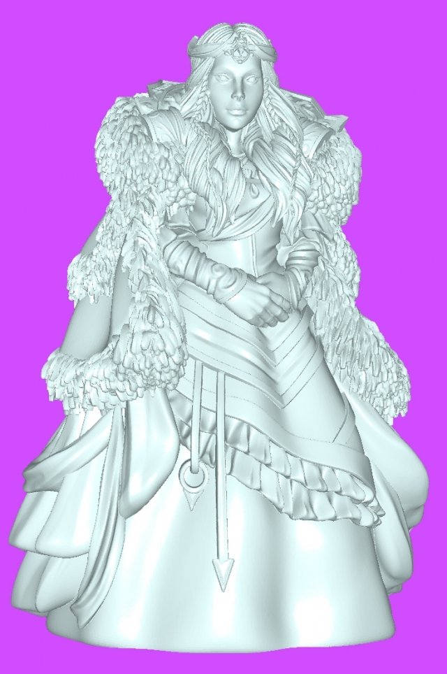 Queen Modèles 3D en vedette .c4d .max .obj .3ds .fbx .stl .blend 
