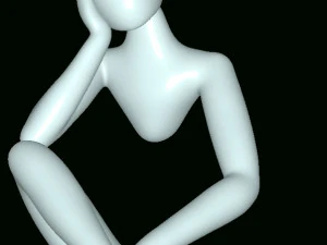 Statue 3D Print Model