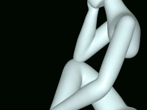 Statue 3D Print Model