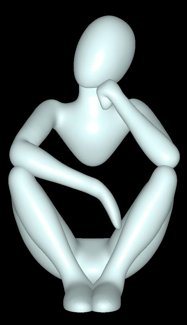 Statue 3D Print Model .c4d .max .obj .3ds .fbx .stl .blend 