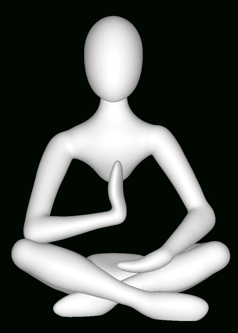 Statue 3D Print Model .c4d .max .obj .3ds .fbx .stl .blend 