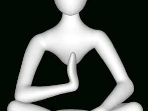 Est&aacute;tua Modelo de Impressão 3D