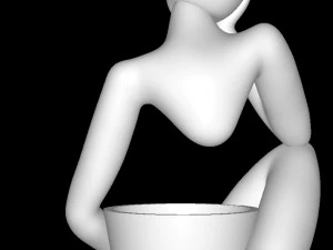 Statue 3D Print Model