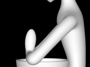 Statue 3D Print Model