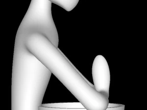 Statue 3D Print Model