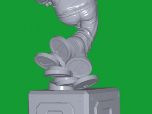 Super Mario 3D Print Model