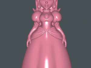 Принцесса Пич Супер Марио 3D Принт Модель