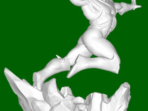 Captain britain 3D Print Model