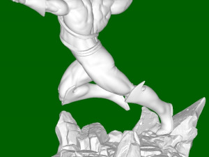 Captain britain 3D 打印模型