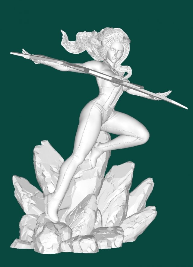 Dagger 3D 打印模型 .c4d .max .obj .3ds .fbx .stl .blend 