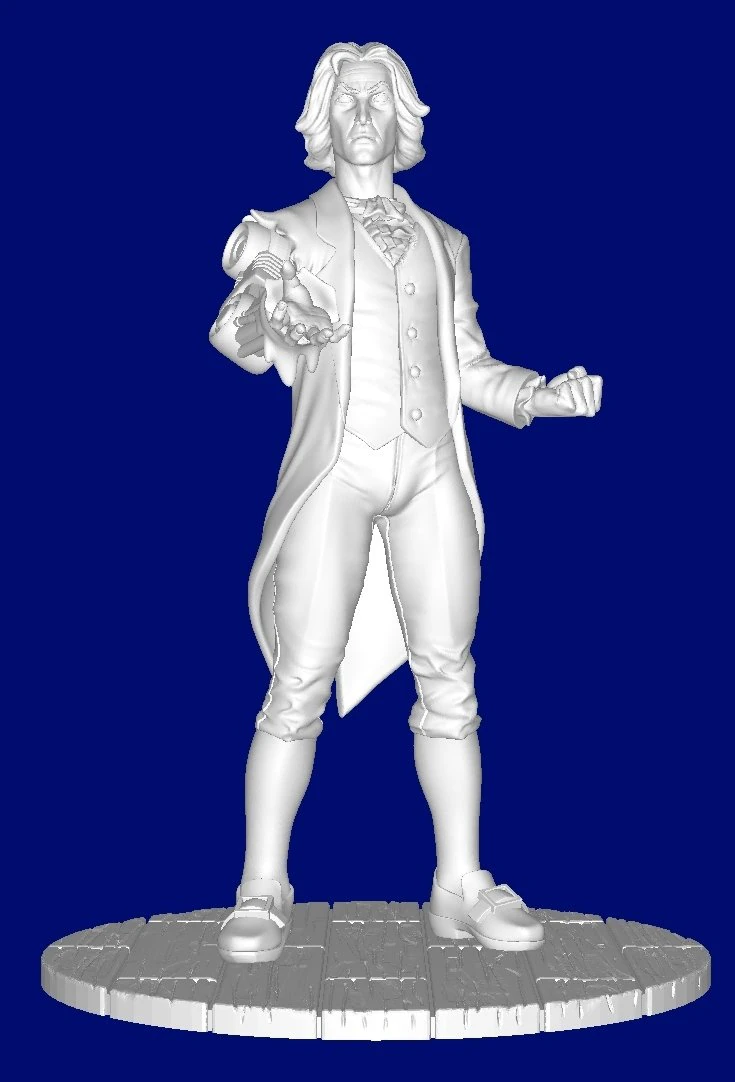 Donald-pierce 3D Print Model .c4d .max .obj .3ds .fbx .stl .blend