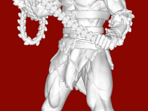 Skeleton Warrior 3D Print Model