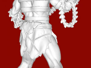 Skeleton Warrior 3D Print Model