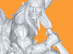 Kazar 3D Print Model