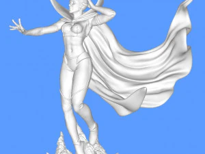 Moon dragon 3D Print Model