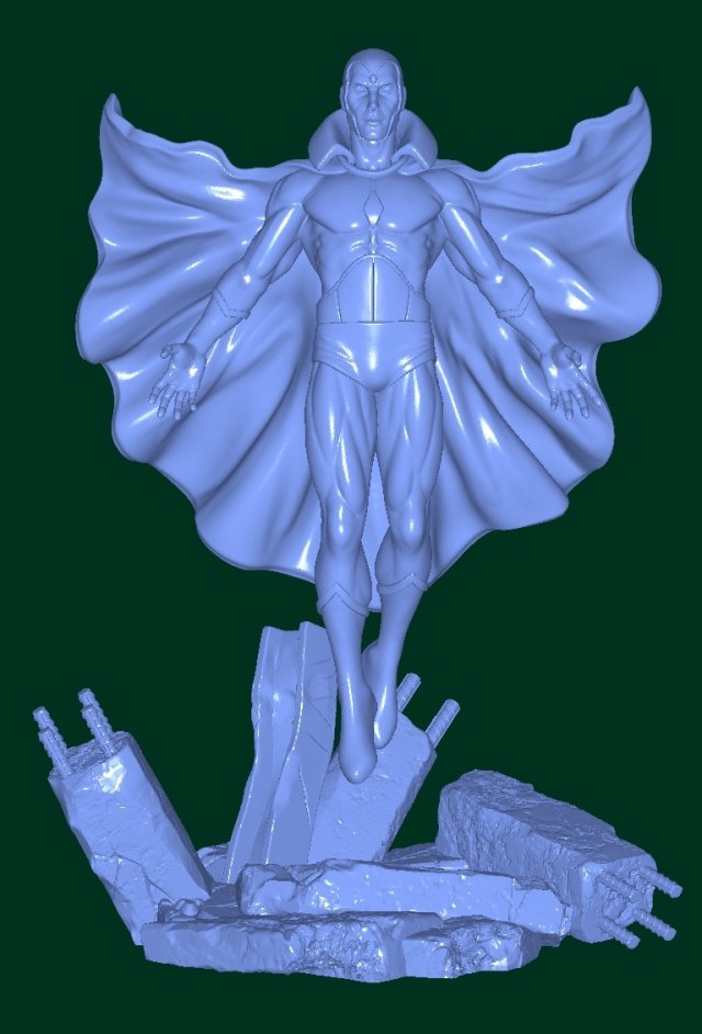 Classicvision 3D Print Model .c4d .max .obj .3ds .fbx .stl .blend 
