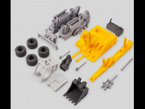 Excavator 3D प्रिंट मॉडल