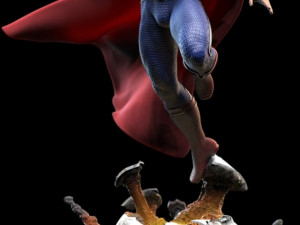 Superman 3Dプリントモデル